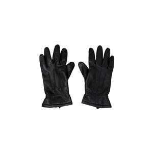 Jaclyn Smith Black Leather Driving Gloves Thinsulate Womens Small